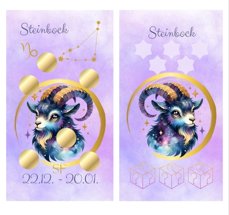 Sternzeichen Sparchallenge