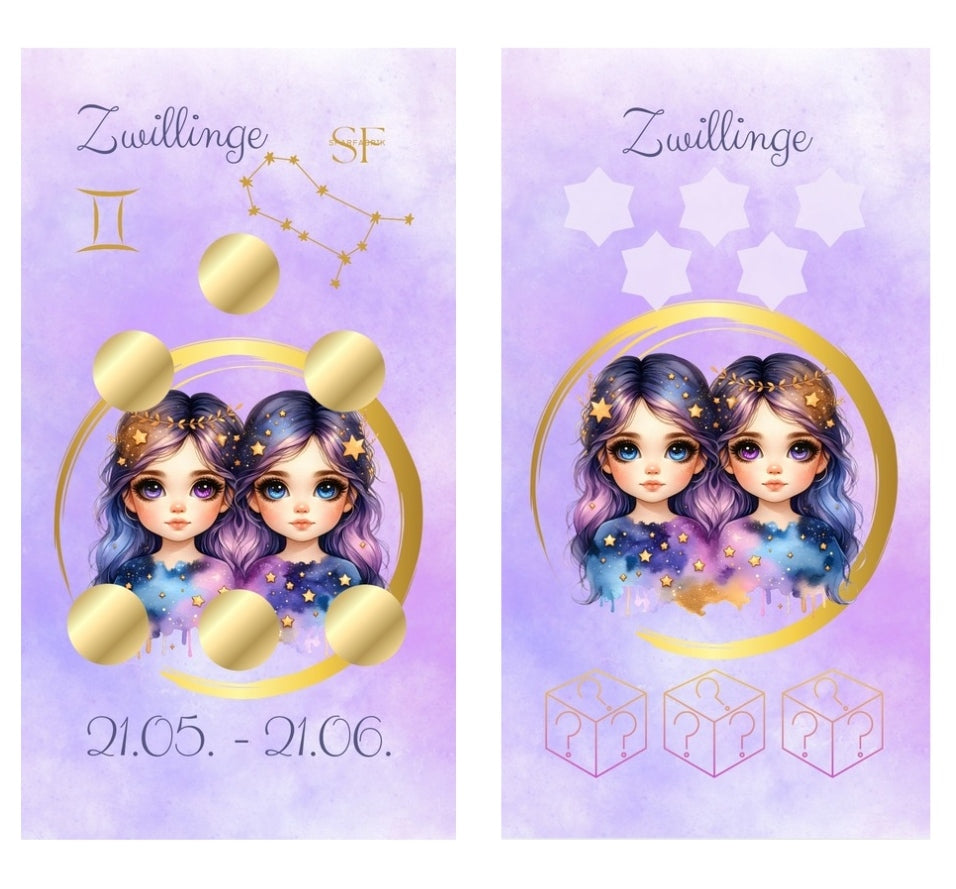 Sternzeichen Sparchallenge