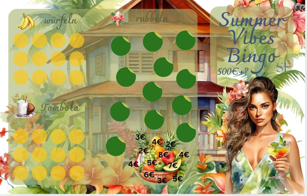 Summer Vibes Bingo