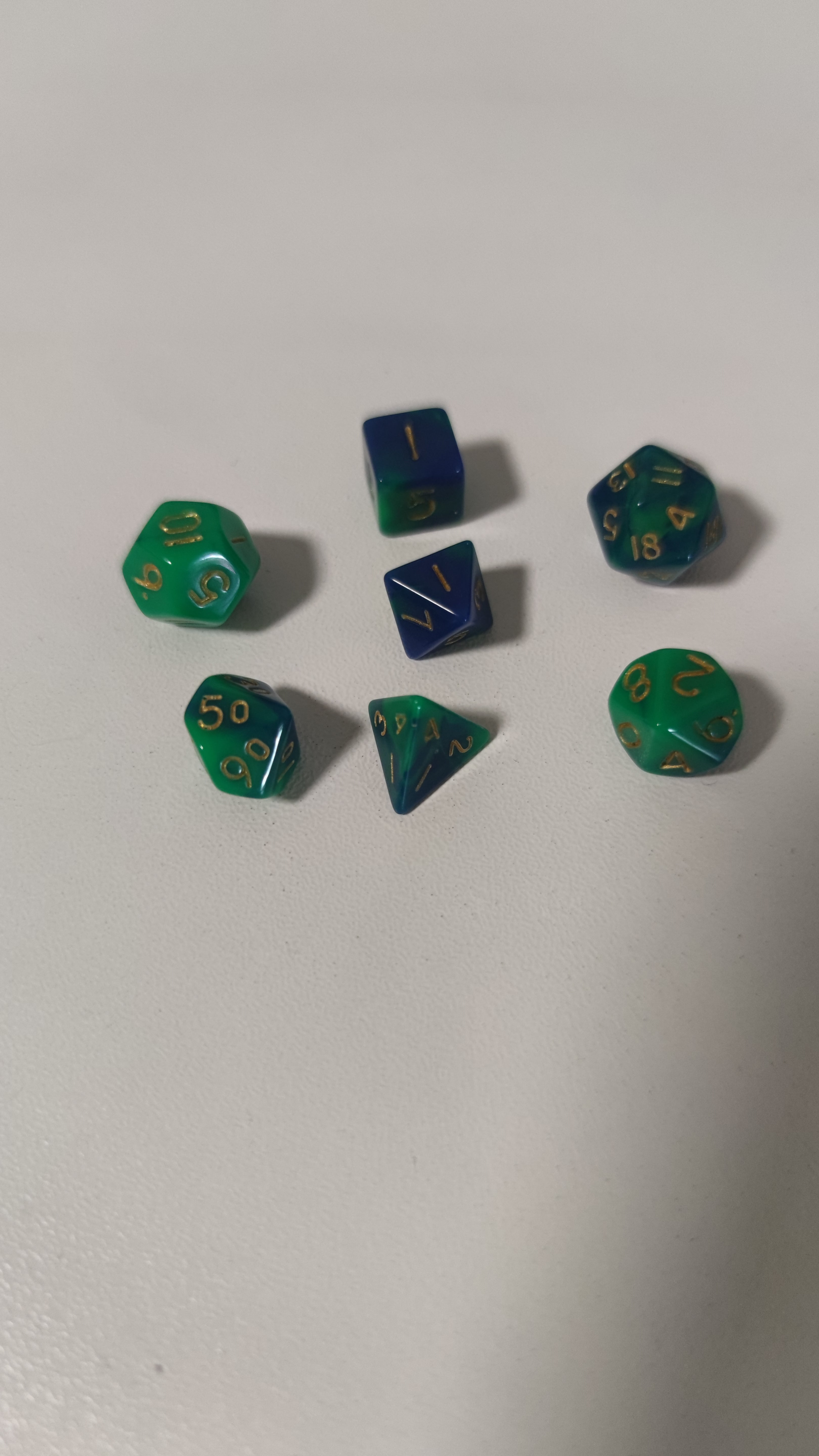Mini Würfelset (7 Würfel)