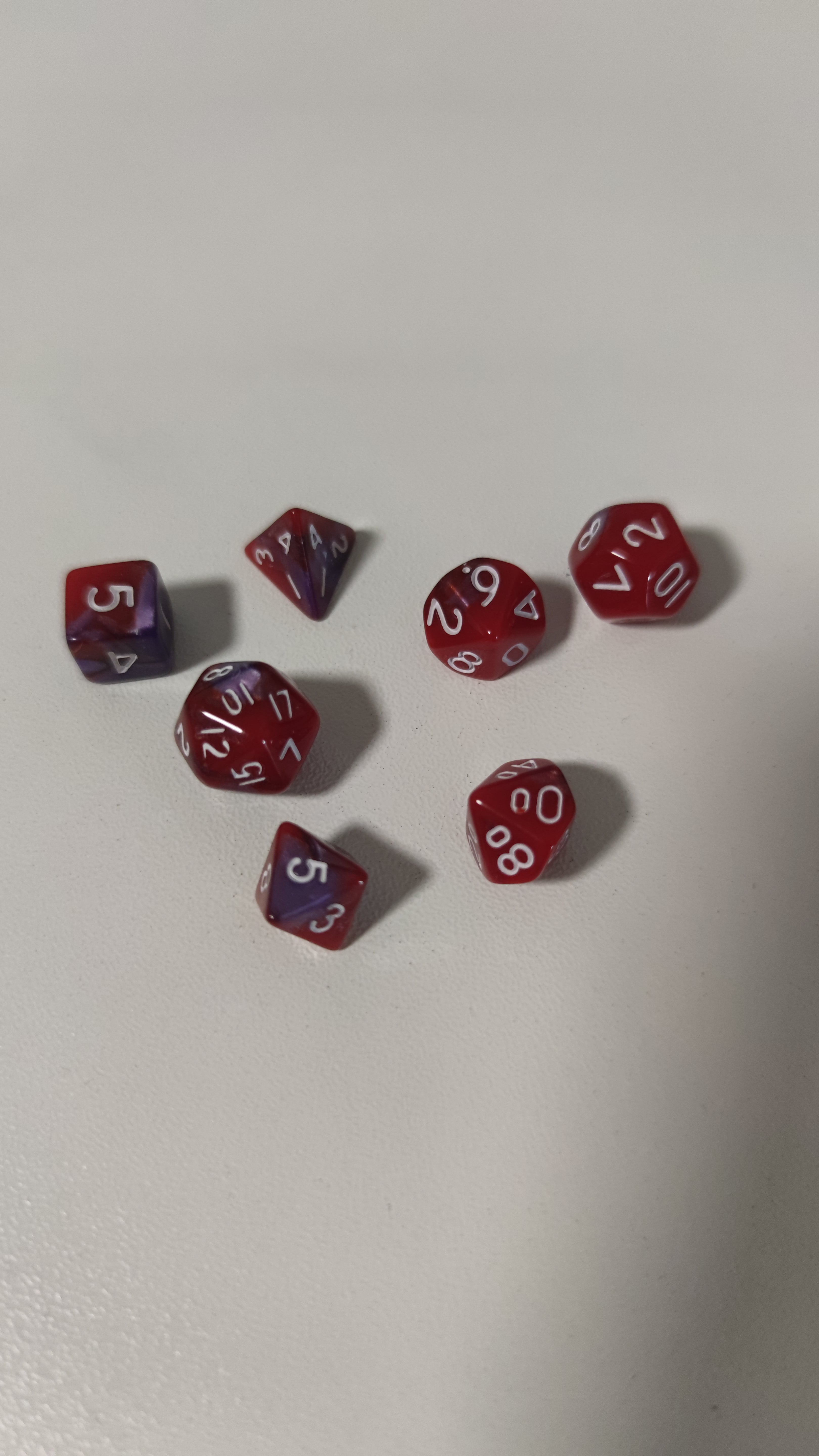 Mini Würfelset (7 Würfel)