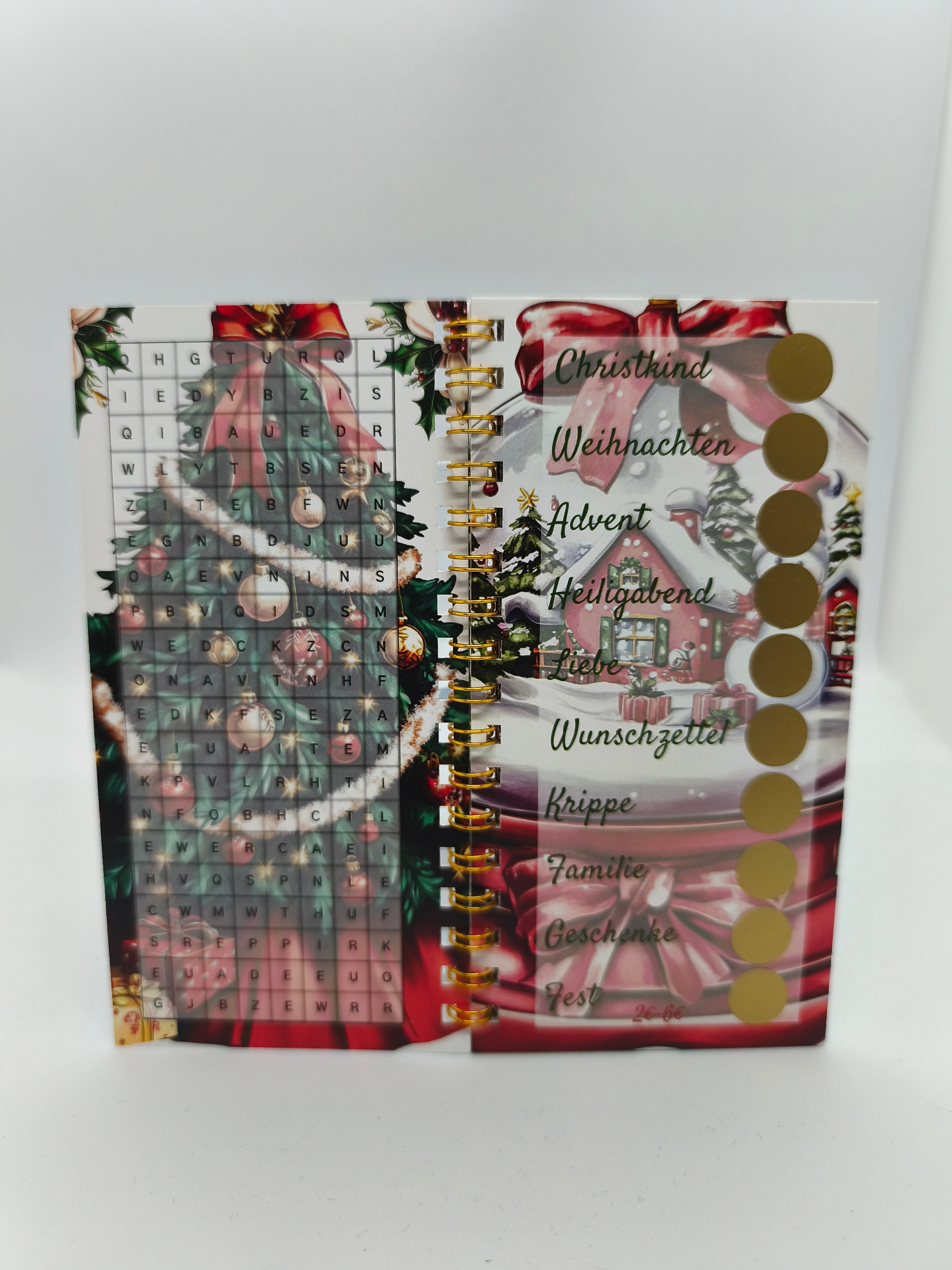 Weihnachten -Sparbuch