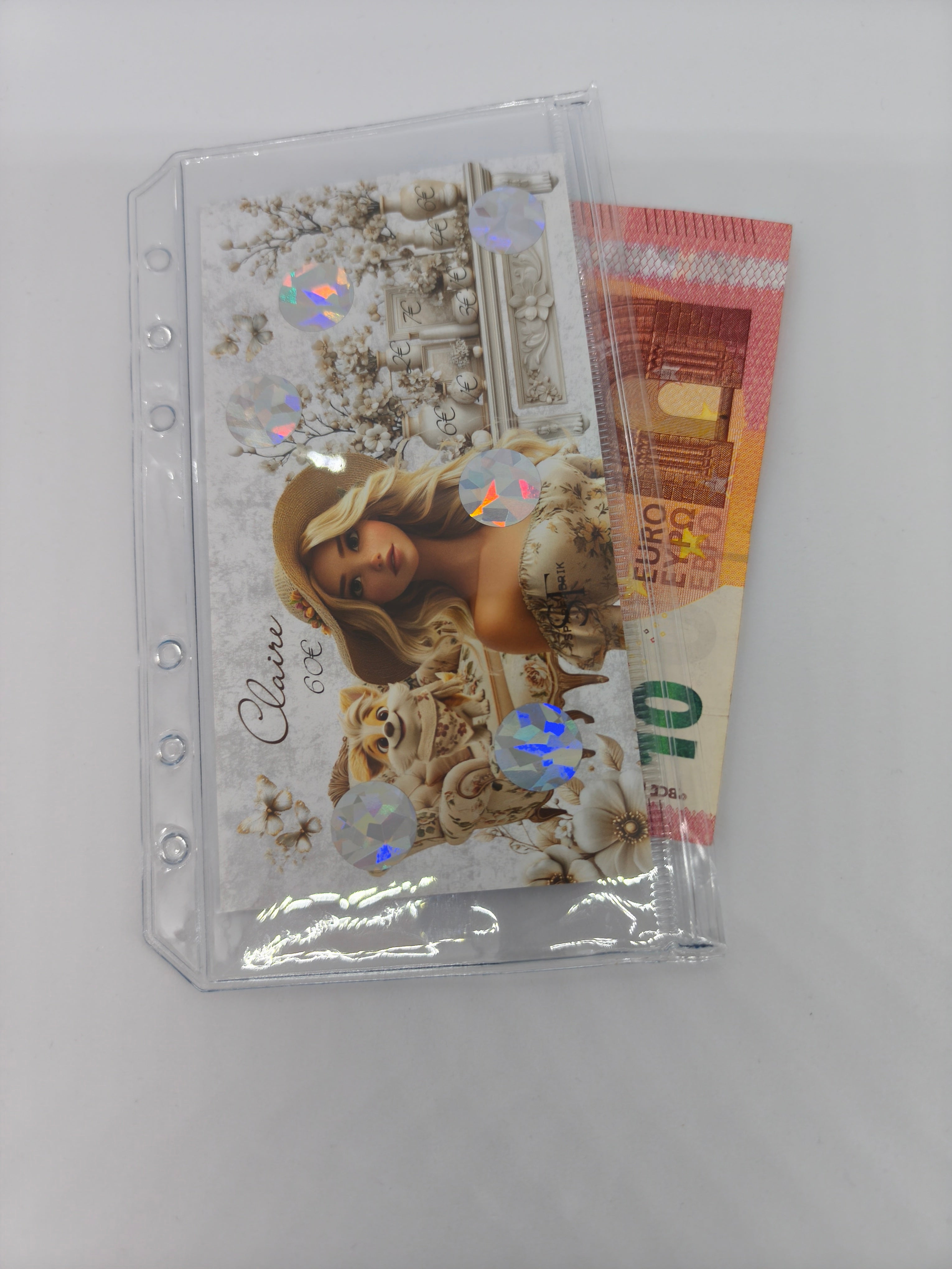 A6 Double Hülle mit Druckverschluss (10 Stück)