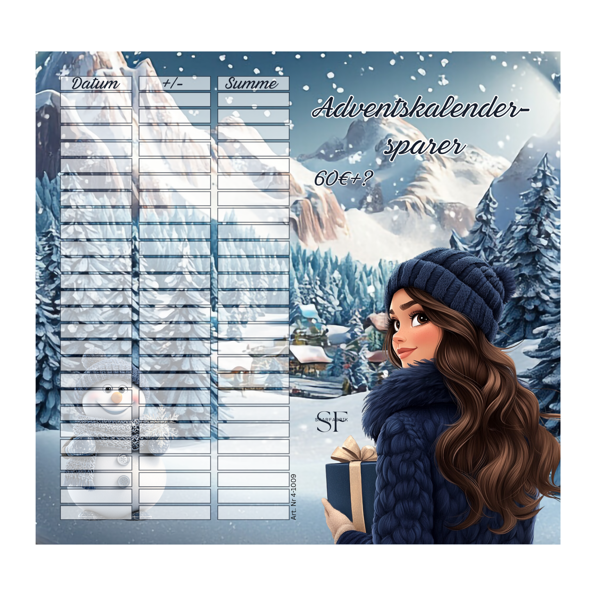 Adventskalendersparer