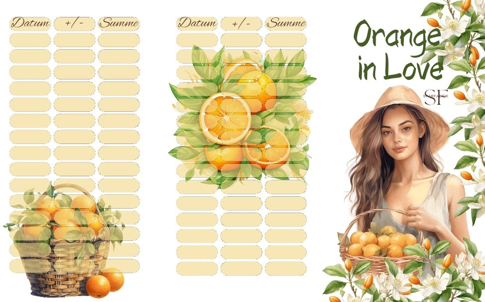 Orange in Love (ohne Lose)