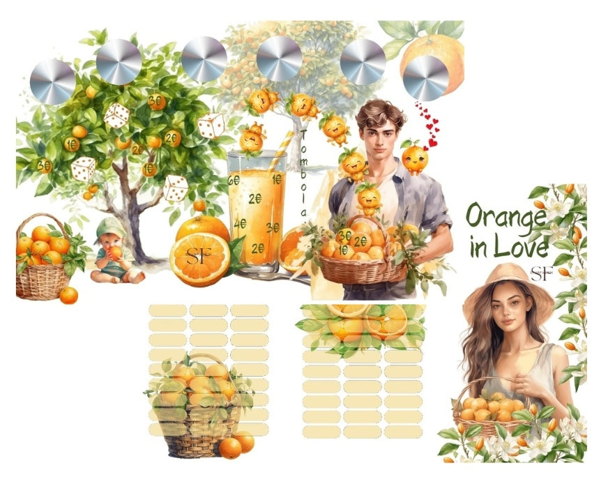 Orange in Love (ohne Lose)