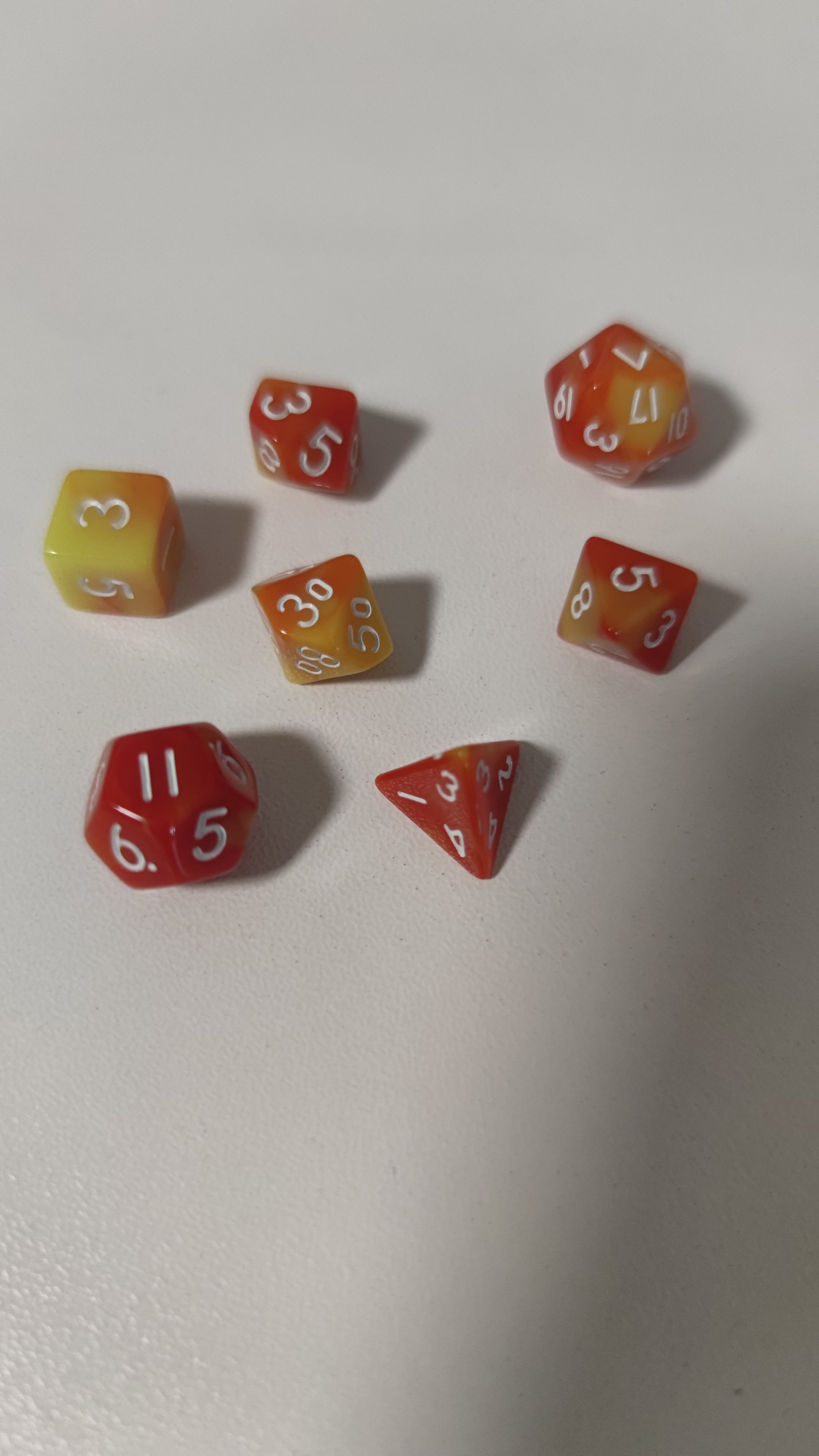 Mini Würfelset (7 Würfel)