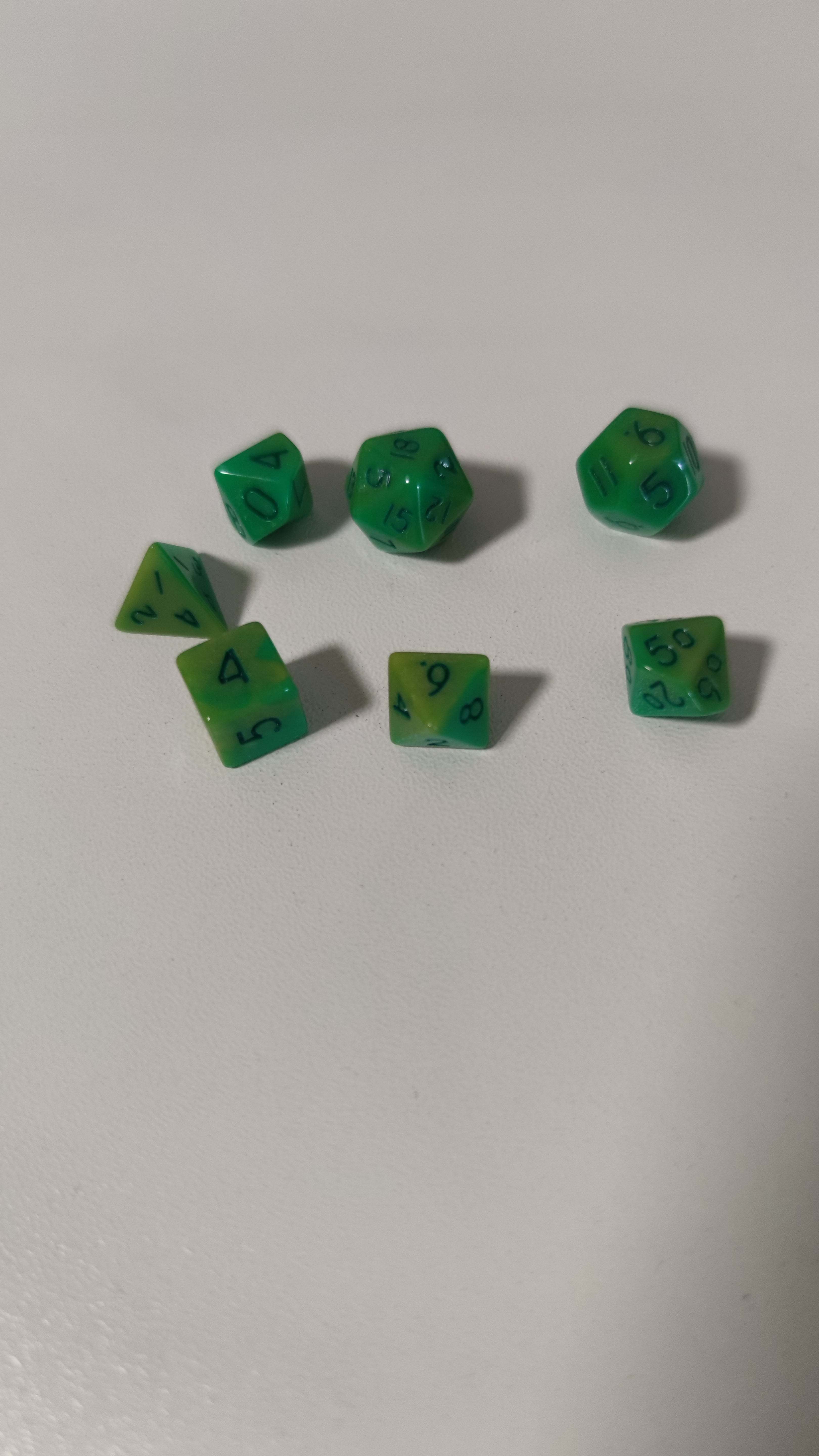 Mini Würfelset (7 Würfel)